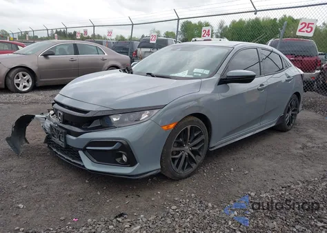 2021 Honda Civic Sport z USA, uszkodzony, nr VIN SHHFK7H48MU405453